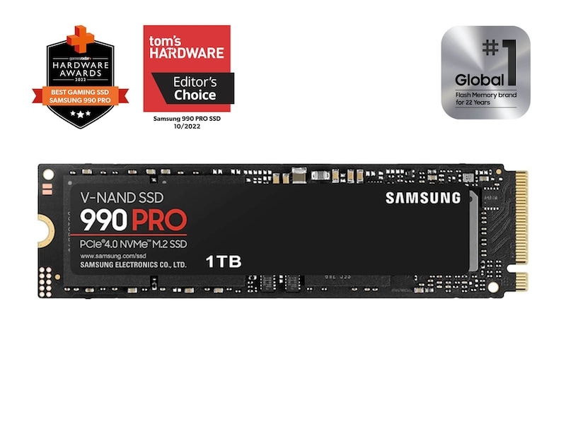 Samsung 990 Pro 1TB NVMe SSD