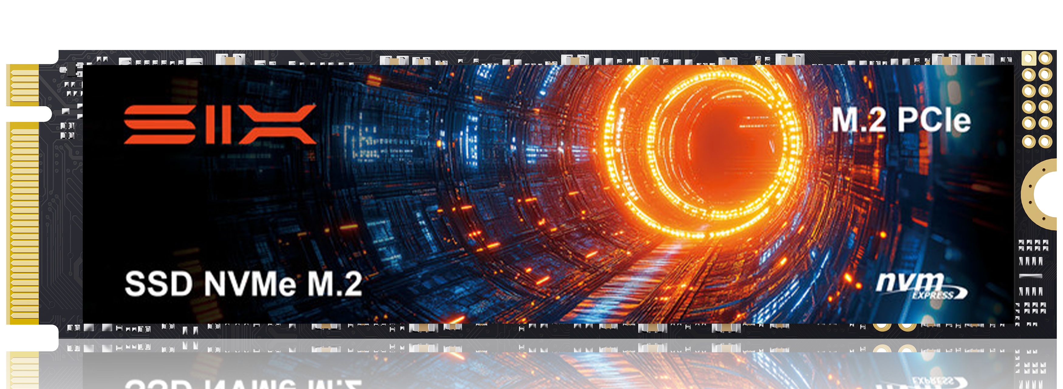 SIX 1TB NVMe SSD (w/ Heatsink)
